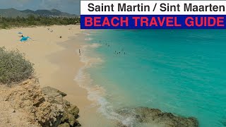 Saint Martin  Sint Maarten beach travel guide places to stay and one hike [upl. by Ailecnarf]