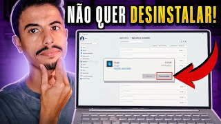 Como DESINSTALAR PROGRAMASAPP QUE NÃO QUEREM SER DESINSTALADOS do PC ou NOTEBOOK [upl. by Ribaj]