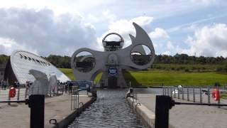 Falkirk Wheel in action [upl. by Nelrah]