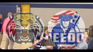 Freedom vs Mill Creek  7TH Grade 2030 Boys Middle School Basketball [upl. by Eirak]