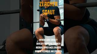 ZERCHER SQAUT longevity lowerbodystrength [upl. by Cran]