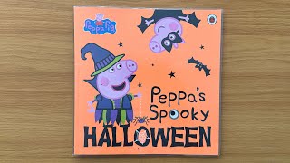 Peppa Pig’s Spooky Halloween A Read Aloud Spooky Story for Children and Toddlers [upl. by Nallid]