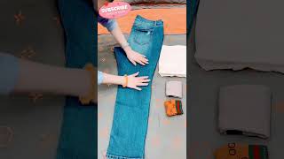 Cloth folding tips 3 diyideas dailyhacks youtubeshorts shorts [upl. by Townshend]