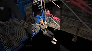 Bungee Jumping at NIGHT  Most Scariest Bungee Jump trendingonshorts facts shortsfeed [upl. by Tiffani]