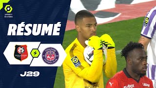 STADE RENNAIS FC  TOULOUSE FC 1  2  Résumé  SRFC  TFC  20232024 [upl. by Gnohc]