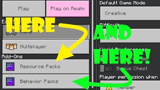 How To Import Addons On MCPE ¦ IOS ¦ Minecraft Pocket Edition ¦ McAddon Packs [upl. by Diella]