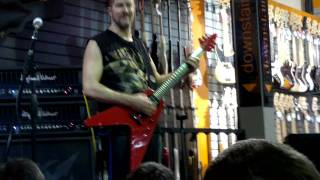 ANNIHILATOR JEFF WATERS PLAYS BETRAYED AND KING OF THE KILL LIVE [upl. by Bushore]