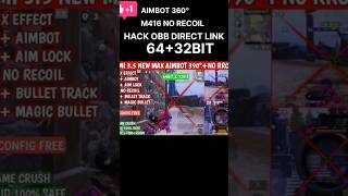 BGMI AIMBOT OBB HACK NO RECOIL aimbot norecoil mgmi [upl. by Seugirdor]