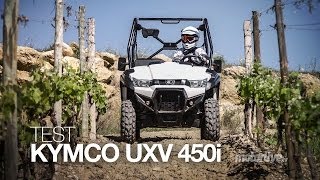 TEST  KYMCO UXV 450 le petit frère [upl. by Malorie]