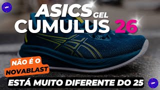 ASICS Gel CUMULUS 26 Não é o Novablast [upl. by Eryn]