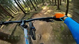 Bikepark Beerfelden  Gravity line variation  WME827 subtitled [upl. by Ardme]