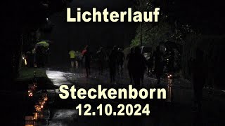 12102024  Lichterlauf Steckenborn [upl. by Aiva]