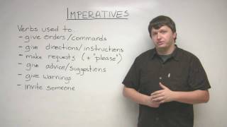 Imperatives  How to give commands in English and more [upl. by Sarena]