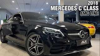 2018 MERCEDES C200 COUPE Review [upl. by Enilecram]