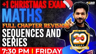 Plus One Maths Christmas Exam  Sequences and Series  Chapter9  Exam Winner 1 [upl. by Xylia770]