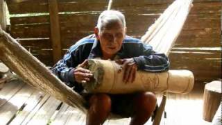 Bribri indigenous elder singing a song in Costa Rica Central America [upl. by Eocsor23]