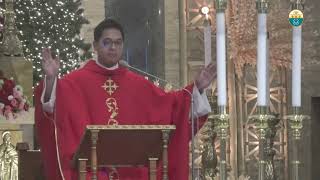 Daily Mass at the Manila Cathedral  December 26 2023 1210pm [upl. by Hooke]