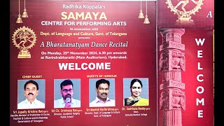 A Bharatanatyam Dance Recital by SAMAYA  centre for performing arts [upl. by Hallutama]