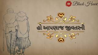 Raja Ne Rani Song status Aapda jivtar ni Aapni varta ma Status  New Gujarati Song Status [upl. by Attenehs]