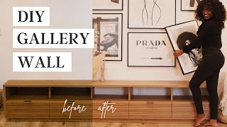 DIY GALLERY WALL  Tips amp Tricks [upl. by Trudi]