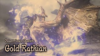 MH Rise Charge Blade Beginner VS Gold Rathian [upl. by Alemat]