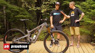 NEW Yeti SB150  Richie Rude Enduro Bike Check [upl. by Bab148]