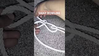 HOW TO TIE SNAP BOWLINE [upl. by Darrell]