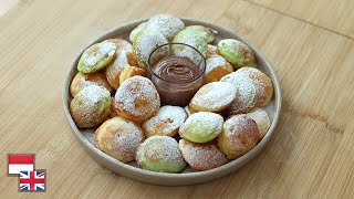 Takjil Praktis Resep POFFERTJES KUE CUBIT ALA BELANDA [upl. by Yank]