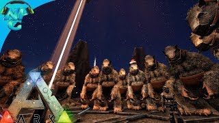 S5E4 Megatherium Army VS Alpha Broodmother  The Bug Slayers or The Queen ARK Survival Evolved PVP [upl. by Inkster]