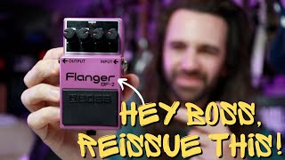 The Best BOSS Modulation Pedal BF2 Flanger [upl. by Pitts]