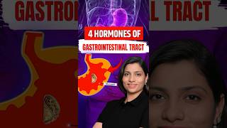 4 Hormones of Gastrointestinal Tract neetbiology neet2024 neetexam neetpreparation [upl. by Bernhard305]