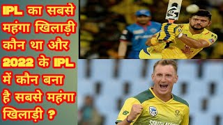 ipl का सबसे महंगा खिलाड़ी कौन था और 2022 में कौन बना है सबसे महंगा🔥 खिलाड़ी 🤔🔥 short jitu [upl. by Casavant]