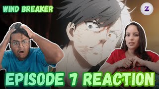 SAKURA vs JO TOGAME 🔥  Wind Breaker Episode 7 REACTION [upl. by Nuajed137]