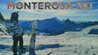 Monterosa Ski  Salati  Snowboard  2023 [upl. by Aniratac]