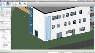 Using Technal Tech 3D For Creating Aluminium Glazed Curtain Wall BIM Object [upl. by Nahtnanhoj]