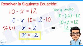 Ecuación de Primer Grado Entendible Rápido de realizar CON UNA INCOGNITA paso a paso [upl. by Eelirak]