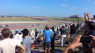 COTA F1 Formula 1 2013 Start at Turn 6 Turn 7 [upl. by Akitahs]