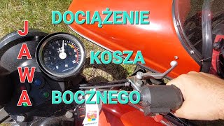 Dociążam kosz boczny motocykla [upl. by Einallem858]