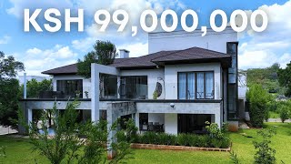 Inside Ksh99000000 5 bedroom mansion housetour in karen realestate lifestyle dreamhouse [upl. by Akinert]