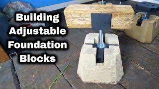 Building Adjustable Foundation Blocks [upl. by Georgette]