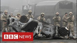 Soldiers can fire without warning – Kazakh president  BBC News [upl. by Refotsirc]