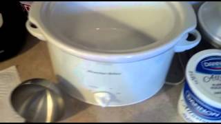 CrockPot Fermenting Yogurt From Probiotic Capsules [upl. by Haldan]