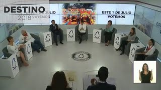 Tercer debate entre candidatos a la Jefatura de Gobierno de la CDMX [upl. by Nedyaj]