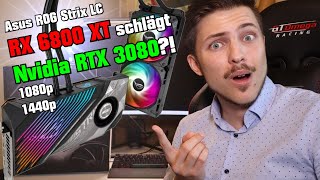 Asus ROG Strix LC 🔥 RX 6800 XT schlägt Nvidia RTX 3080 1080p 1440p Gaming Benchmark 2021 Revisit [upl. by Adiana82]