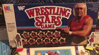 Wrestling Stars Board Game 1985 Milton Bradley Hulk Hogan Andre the Giant Vince McMahon 1980s 80s [upl. by Goldie]