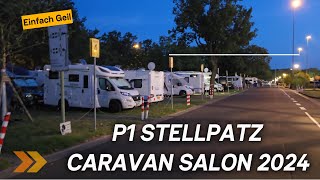 P1 Stellplatz auf dem Caravan Salon 2024 [upl. by Calderon]