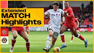 Extended Highlights  Walsall v Newport County [upl. by Nwahsyar81]