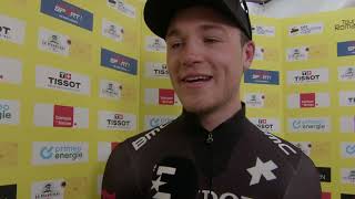 Maikel Zijlaard  Interview at the finish  Prologue  Tour de Romandie 2024 [upl. by Dollar]