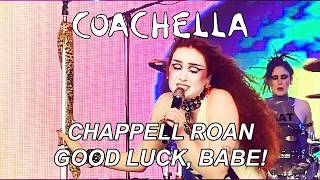 💥 CHAPPELL ROAN  Good Luck Babe at Coachella 2024 fancam in 4K 🦄 chappellroan coachella2024 [upl. by Syverson]