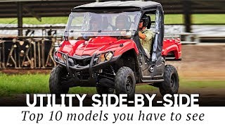 10 Best Utility SideBySides and Recreational UTVs for Work and Play [upl. by Aseram]